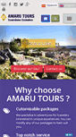 Mobile Screenshot of amarutours.com